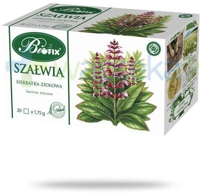 BiFIX Szałwia herbatka ziołowa ekspresowa 20 torebek 1125662