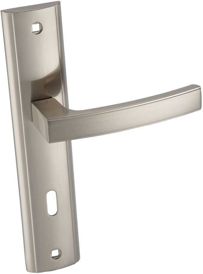 Infinity line Klamka HERMES 72 DŁUGI SZYLD POD KLUCZ SATYNA KHR 311