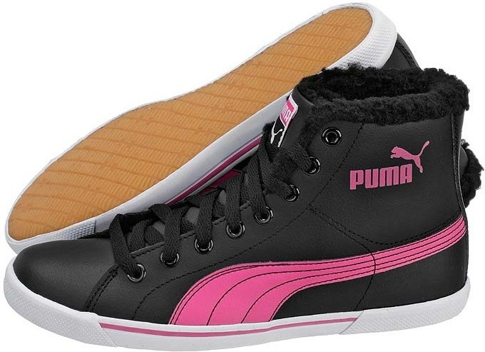 Puma Benecio Mid Winter 353621 różowo-czarny