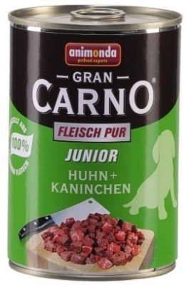 Animonda GranCarno Szczenięta Kurczak + Królik 400g 1117