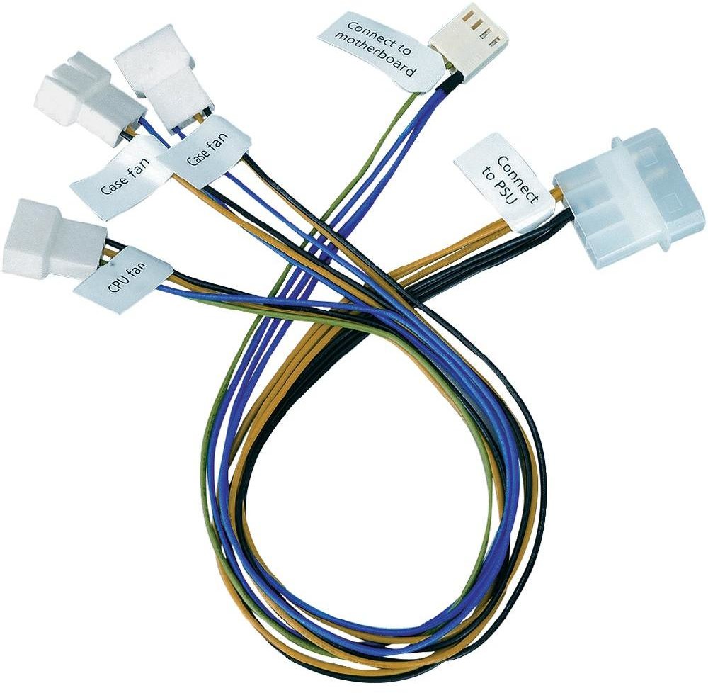 Akasa Przejściówka do wentylatora 4-pin 4-pin Molex