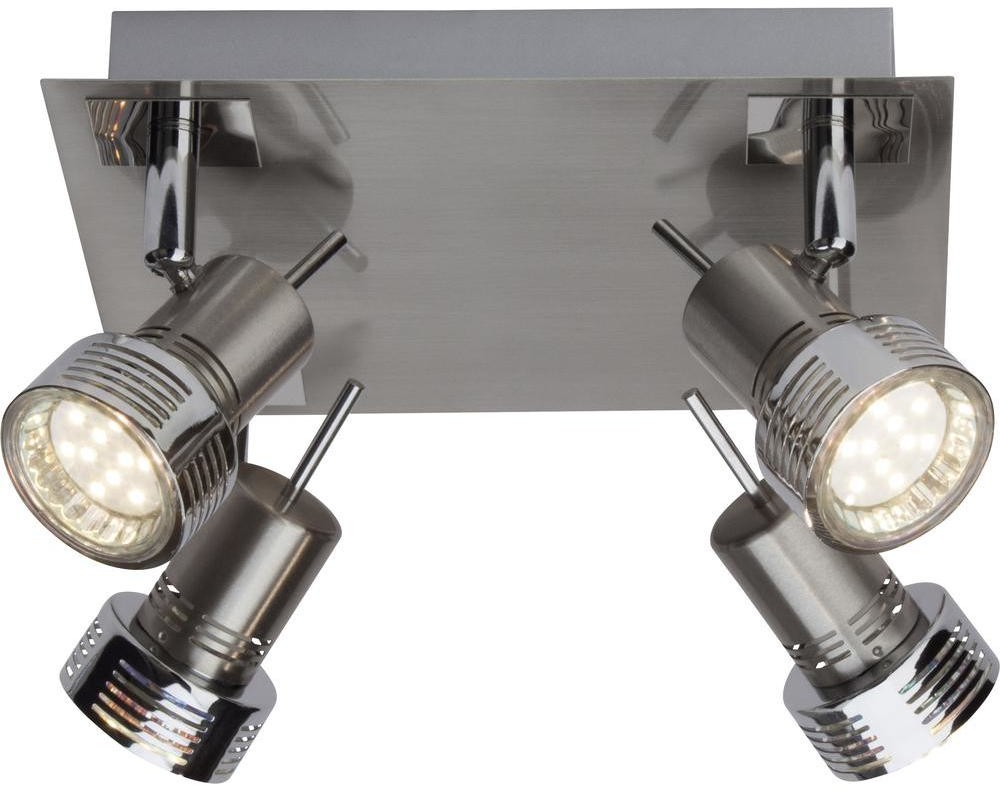 Brilliant Lampa punktowa G34735/77 GU10 (DxSxW) 22 x 22 x 12 cm Chrom (satynowy)