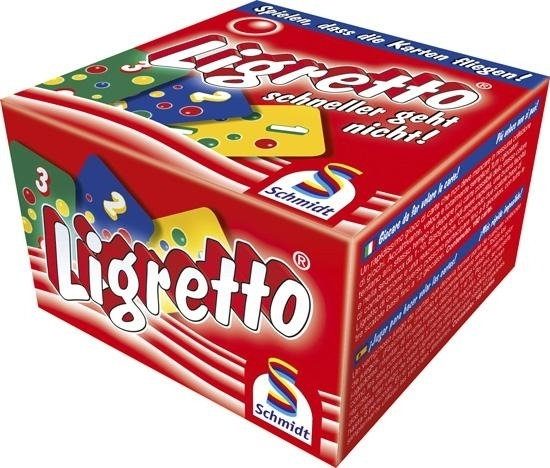 Schmidt Spiele Ligretto czerwonym pudełku