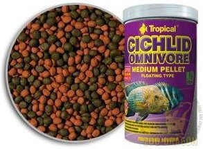 Tropical Cichlid Omnivore Medium Pellet 5000ml/1800g 60968
