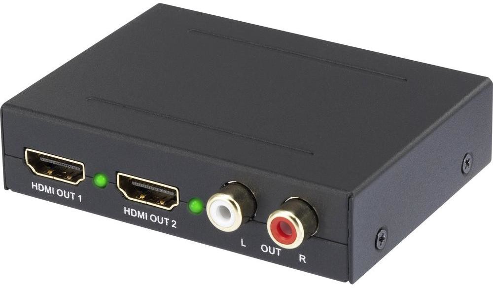 SpeaKa Konwerter HDMI Cinch Toslink Professional [Złącze HDMI Złącze HDMI cinch Toslink ODT)]