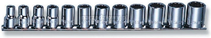 Jonnesway (R) Zestaw 12 szt. zestaw nasadek 12-kątnych 3/8 S05H3112S