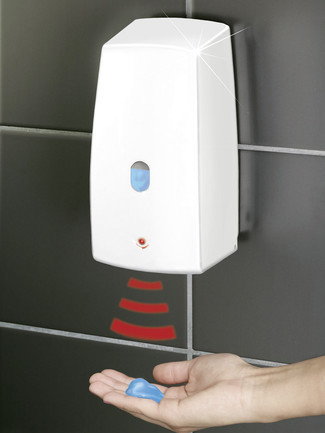 Wenko Dozownik do mydła TREVISO WHITE na podczerwień - biały 4008838184165