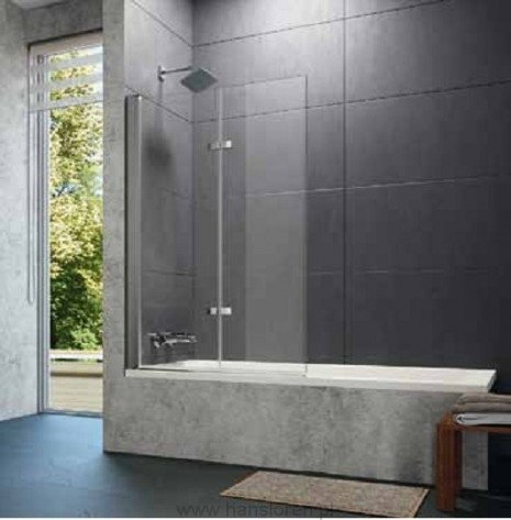 Huppe Design pure parawan nawannowy Drzwi skrzydłowe składane lewe 120 H:1500 -