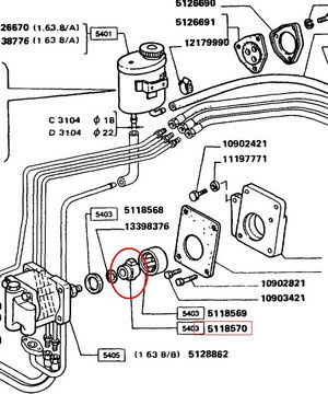 CNH SPRZĘGŁO POMPY HYDRAULICZNEJ 5118570