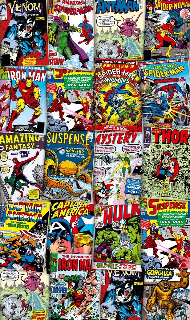 Komar Fototapeta Marvel Cover Modern VD-007