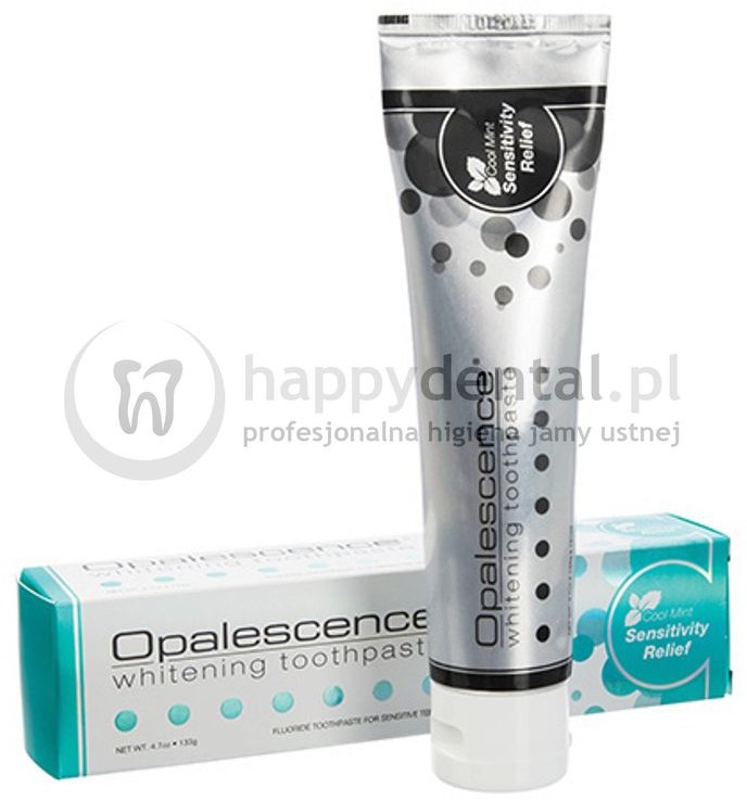 Ultradent OPALESCENCE  SENSITIVE Relief 133g (DUŻA) - wybielająca pasta do zębów z fluorem, o świeżym, miętowym smaku - NOWOŚĆ!!!