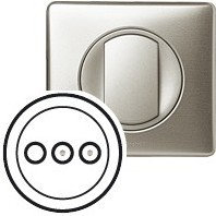 Legrand 068513 CELIANE Plakietka GNIAZDO 3XRCA/YUV/S-V TYTAN