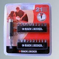 Black&Decker Zestaw wkrętaków 20 części A7074