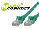 MicroConnect Patchcord U/UTP CAT6 0.5, zielony UTP6005GBOOTED