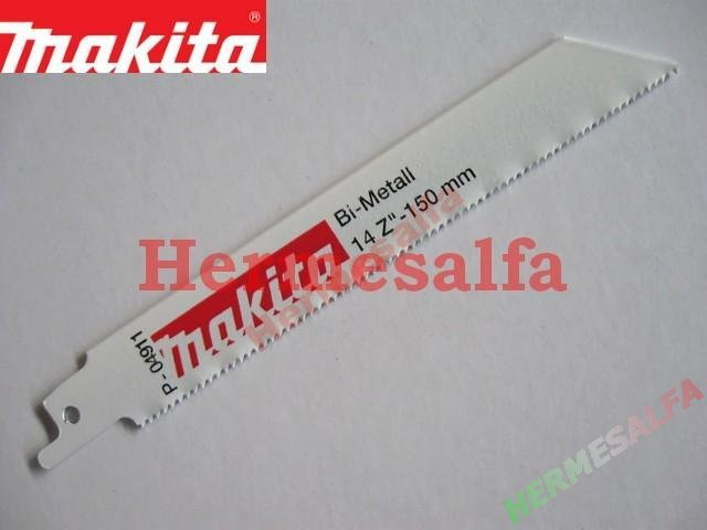 Makita brzeszczot DO METALU (5szt) 150mm P-04911