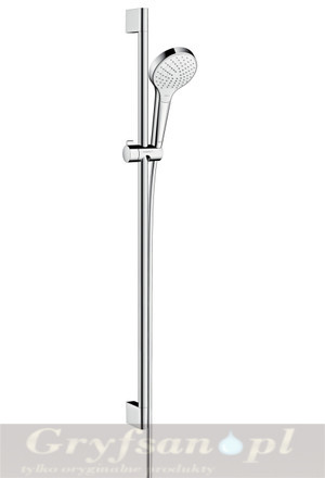 Hansgrohe Select Zestaw prysznicowy Croma Vario EcoSmart 9 l/min, 0,90 m biały/
