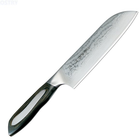 Tojiro Torijo Nóż pojedynczy Santoku 18cm Flash (FF-SA180)