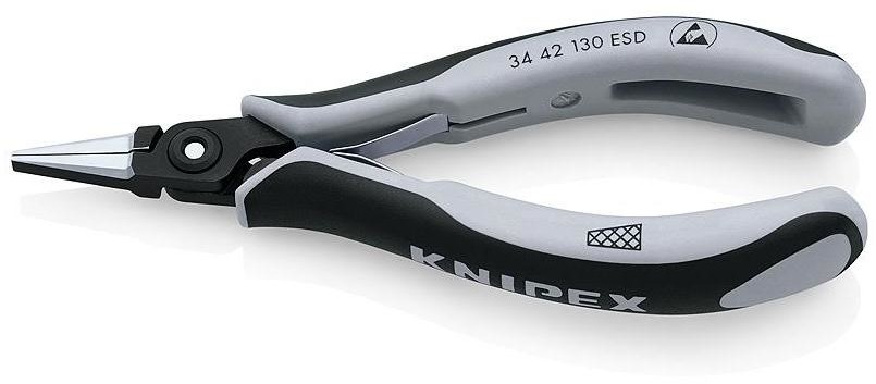 Knipex Szczypce z płaską końcówką ESD 130 mm 34 42 130 ESD