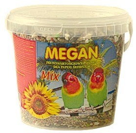 Megan Pokarm Dla papugi średnich Mix 1 l [ME11] 9823