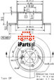 BREMBO Tarcza hamulcowa 08.6853.81
