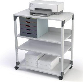Durable Stolik biurowy SYSTEM MULTI TROLLEY 88 szary