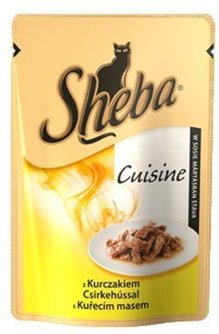 Sheba Cuisine z Kurczakiem w sosie Saszetka 85g 1489
