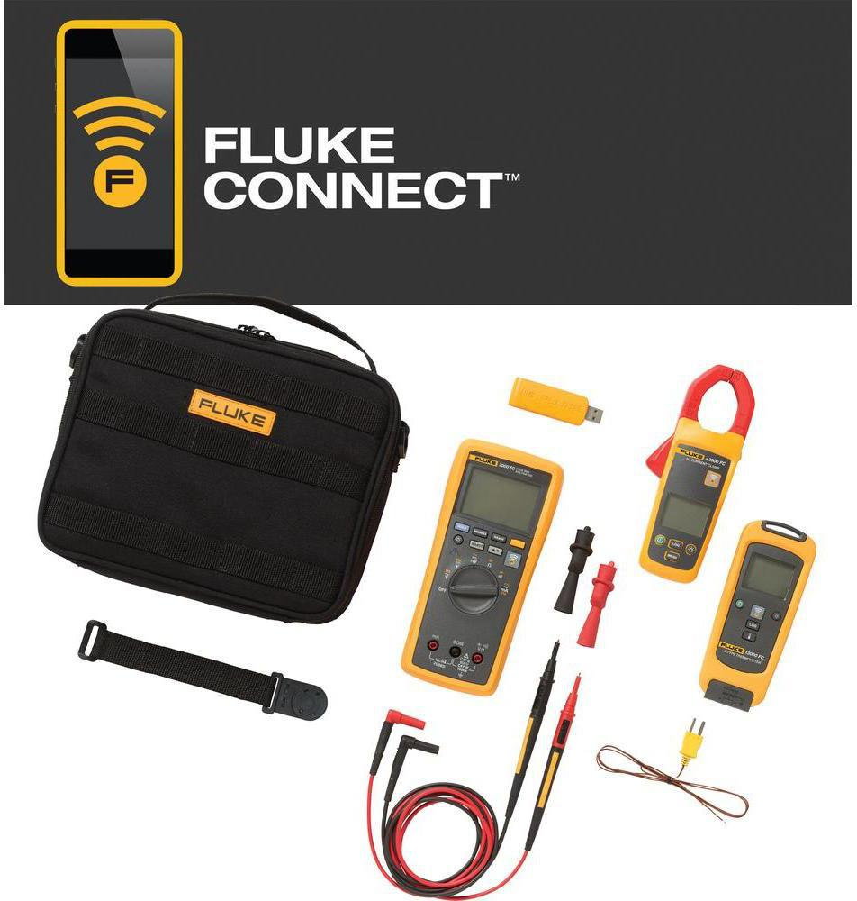 Fluke Miernik cęgowy Multimetr FLK-3000 FC HVAC CAT III 1000 V CAT IV 600 V (4465607)