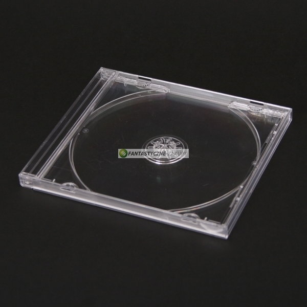 Omega Pudełko JEWEL CASE 1 CD CLEAR (40730)