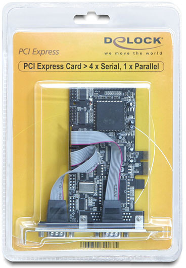 DeLOCK Kontroler 4x DB 9 + 1x DB 25 89177