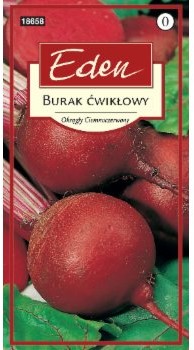 Eden BURAK ĆWIKŁOWY OKRĄGŁY CIEMNOCZERWONY 70137229