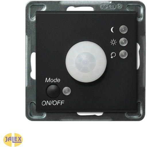 Ospel SONATA Elektroniczny czujnik ruchu bez Ramki ŁP-16R/m/33 CZARNY METALIK