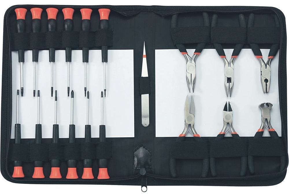 Basetech Obcążki i wkrętaki Basetech zestaw 19 sztuk