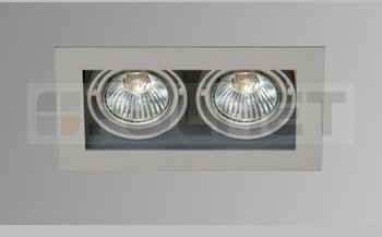Aquaform SQUARES 50 230V 2x50W - Lampa wpuszczana 36812-25_