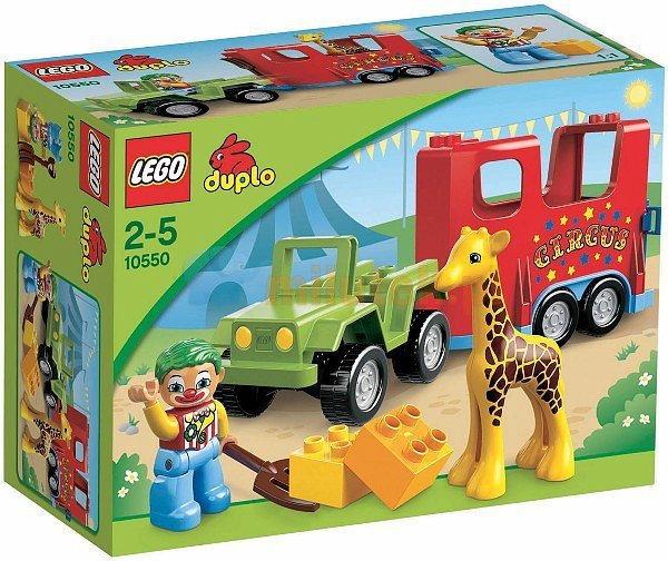 LEGO Duplo Pojazd cyrkowy 10550