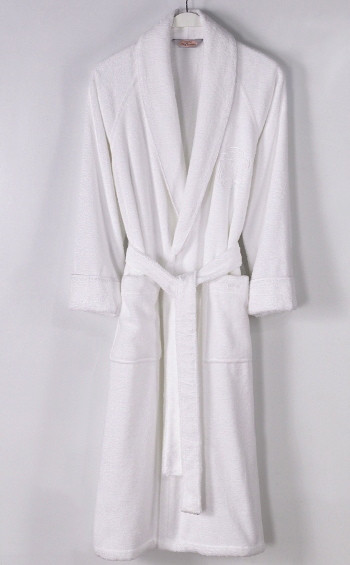 Soft Cotton Modalowy unisex szlafrok DELUXE XL Biały 8190B