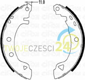 CIFAM Zestaw szczęk hamulcowych 153-002