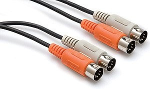 Hosa mid202 Dual Midi Cable 2 m MID-202