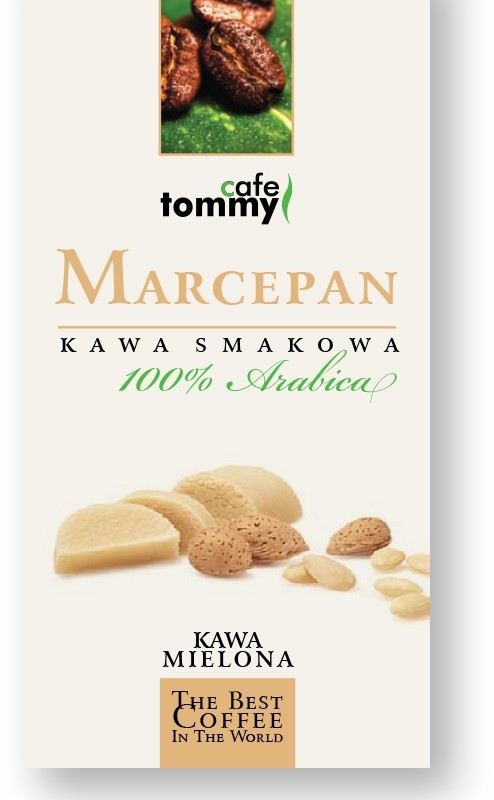 Tommy Cafe Kawa smakowa Marcepan mielona KSM150M