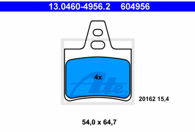 ATE (Continental Aftermarket GmbH) 13.0460-4956.2