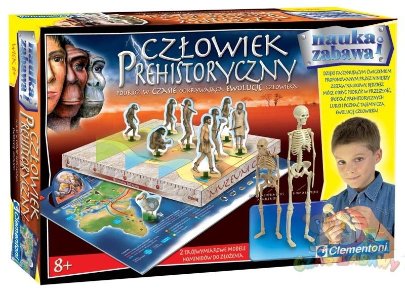 Clementoni Człowiek prehistoryczny 60646