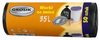 Grosik WORKI NA ŚMIECI 35L 50szt. (ZZA311900)