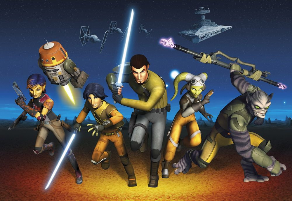 Komar Fototapeta Star Wars 8-486 Rebels Run