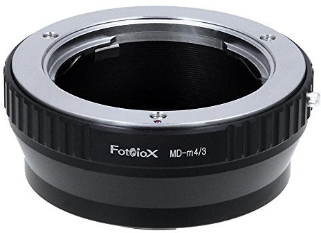 Fotodiox LENS Mount Adapter, Minolta MD/MC Lens to Micro Four Thirds system camera AS Panasonic Lumix wyszukiwania & BMPCC MD-M43