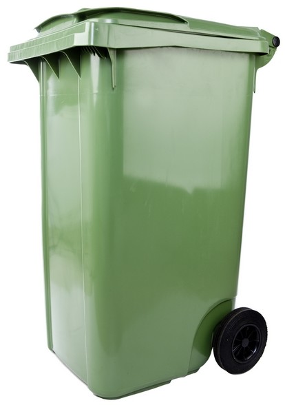 Zdjęcia - Kosz na śmieci Pojemnik MGB 240 l zielony