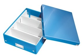 Esselte Pudło z przegródkami LEITZ C&S średnie niebieskie ES1149-1
