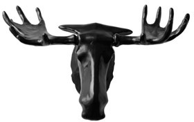 Bosign Wieszak Moosehead czarny 291230