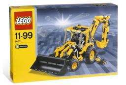 LEGO Back-hoe Loader Backhoe 8455