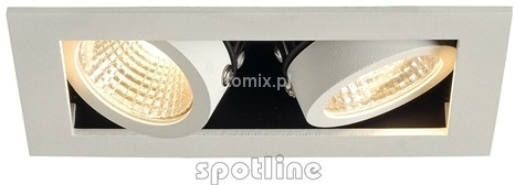Spotline Reflektor Kadux 2 LED zestaw - biały (115711)