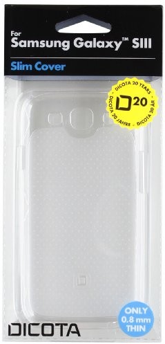 Dicota Slim Cover na telefon Samsung Galaxy SIII Transparent