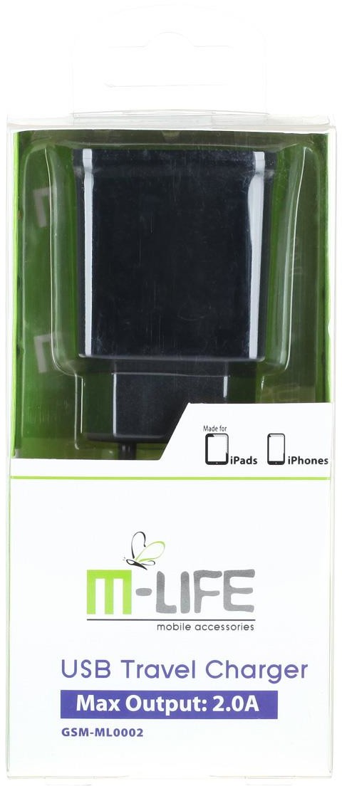 Ładowarka sieciowa M-LIFE Tak 2.0A ML0002